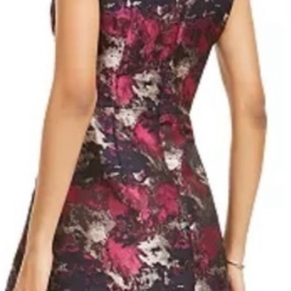 Vince Camuto Vibrant Pink and Purple Mini Dress - Picture 6 of 6